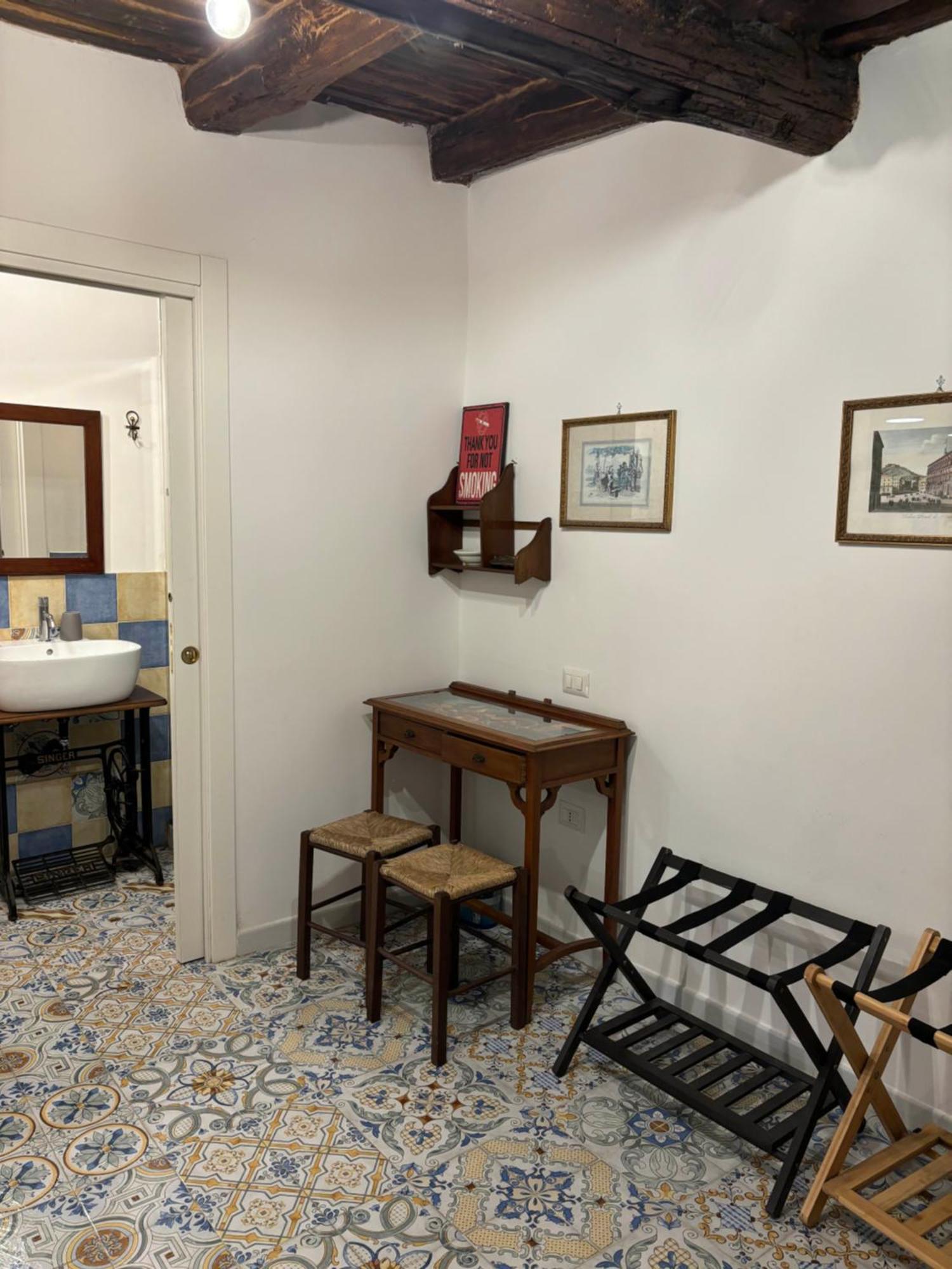 Zuccarella "Zuccherino"Nel Cortile ナポリ エクステリア 写真